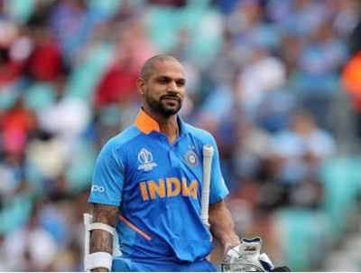 Shikhar Dhawan out of World Cup with thumb injury