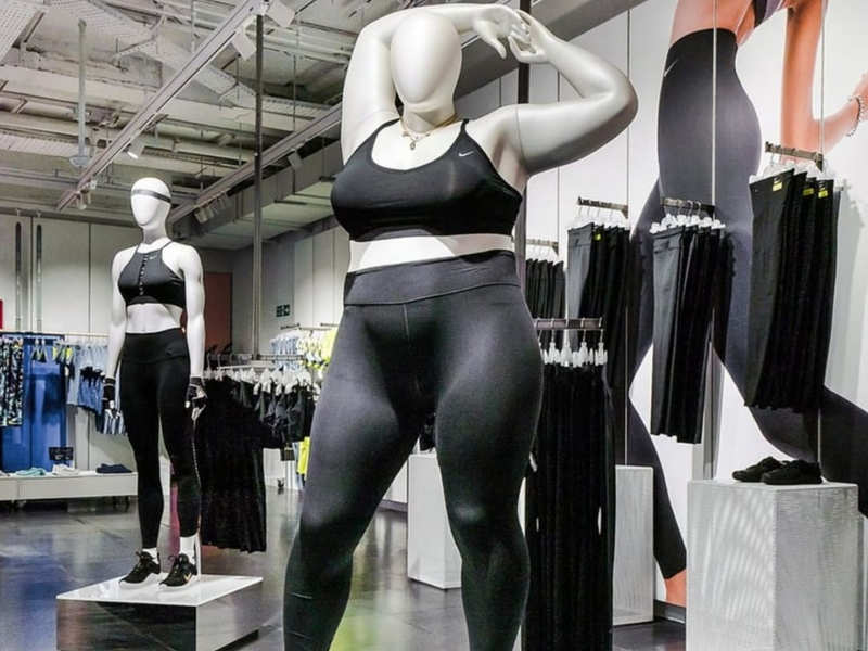 This brand just became the first to display plus-sized mannequins in its store!