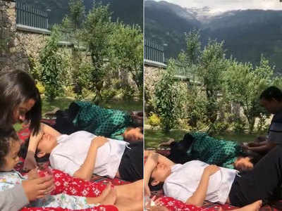 Watch: Kangana Ranaut’s sister shares a clip of the actress 'chilling' in Manali