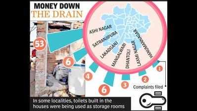 Where are the toilets? NMC asks beneficiaries, files police complaints