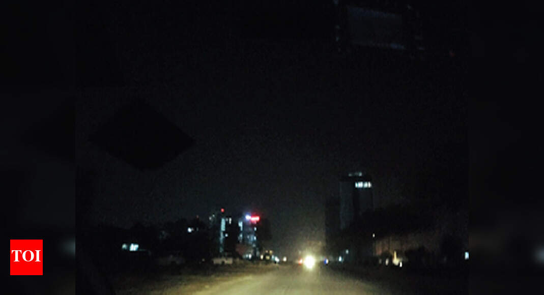 No streetlights, driving after dark is dangerous for Sector 58