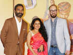 Dhanush, Amruta Sant and Ken Scott 