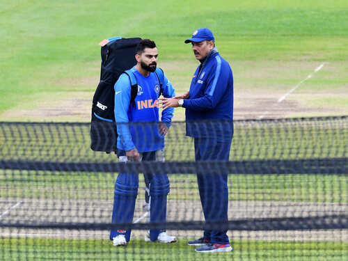 Team India trains ahead of New Zealand clash