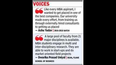 Diversity of a liberal education with rigours of MBA grab attention