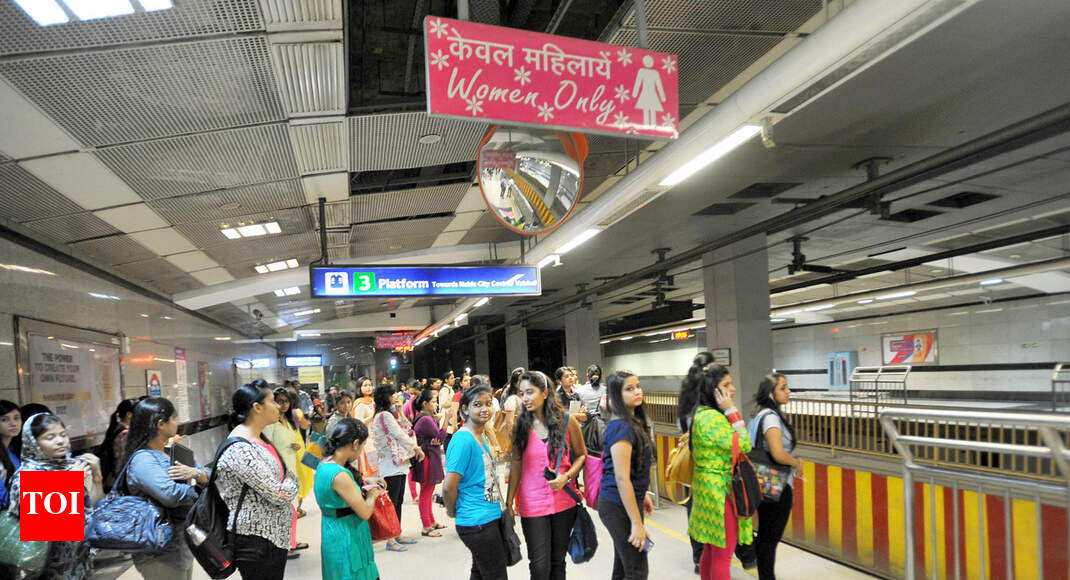 Delhi Metro Proposes Pink Tokens, Separate Entry For Women | Delhi News