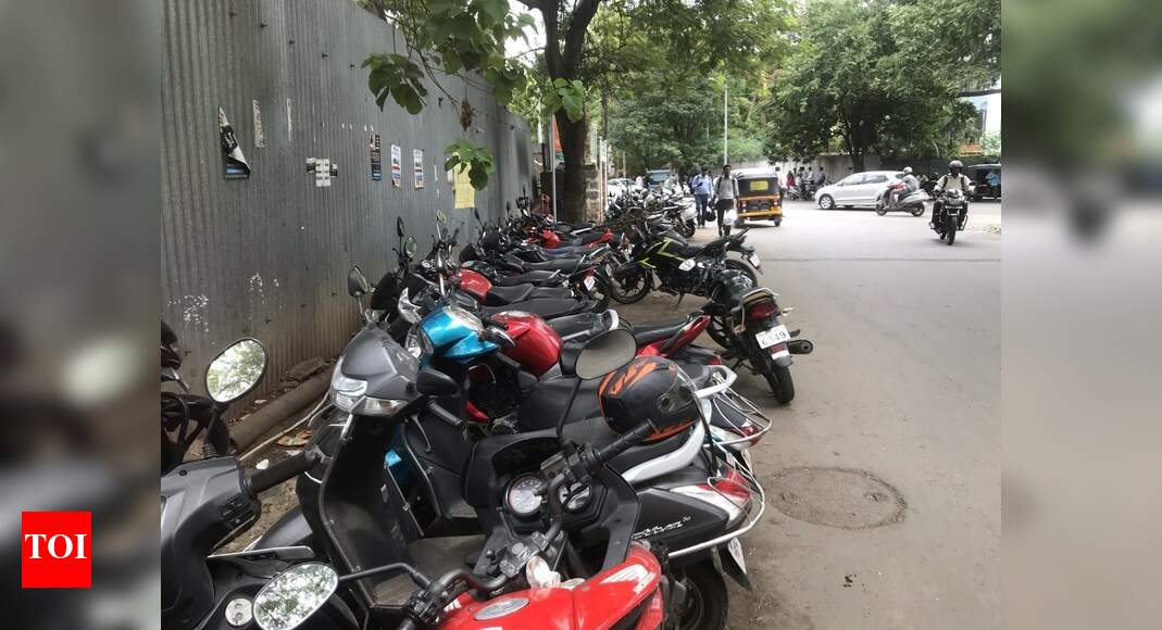Illegal bikes parked on Naylor Road Times of India