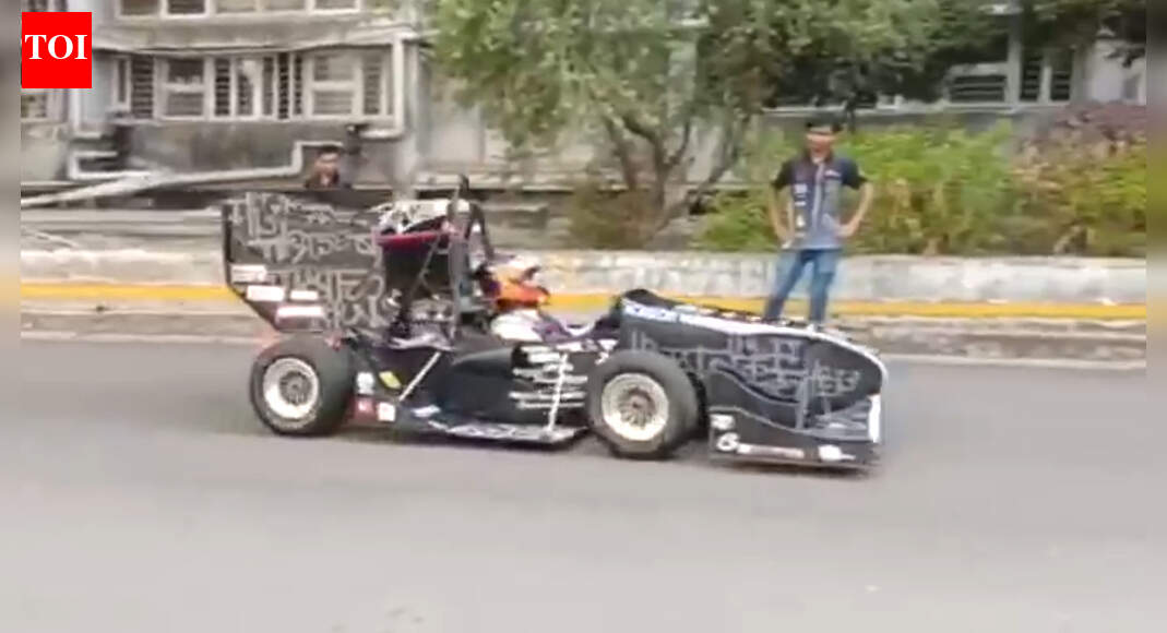 Mumbai students create an electric race car; all set to compete Formula ...