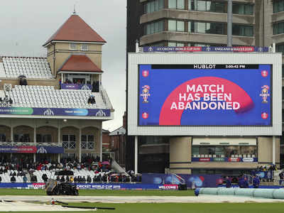 India vs NZ, ICC World Cup 2019: India, New Zealand share points after another washout