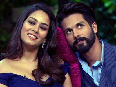 Here's what Shahid Kapoor does when his wife Mira Rajput gets angry and also when he gets angry