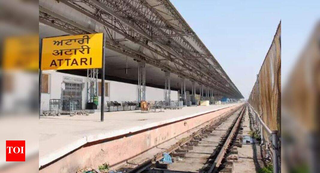 Pak train awaits MEA nod to enter Attari station | India News - Times ...