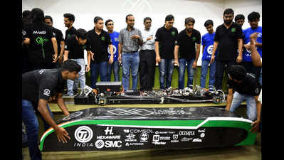 IITM team unveils hyperloop prototype for SpaceX contest