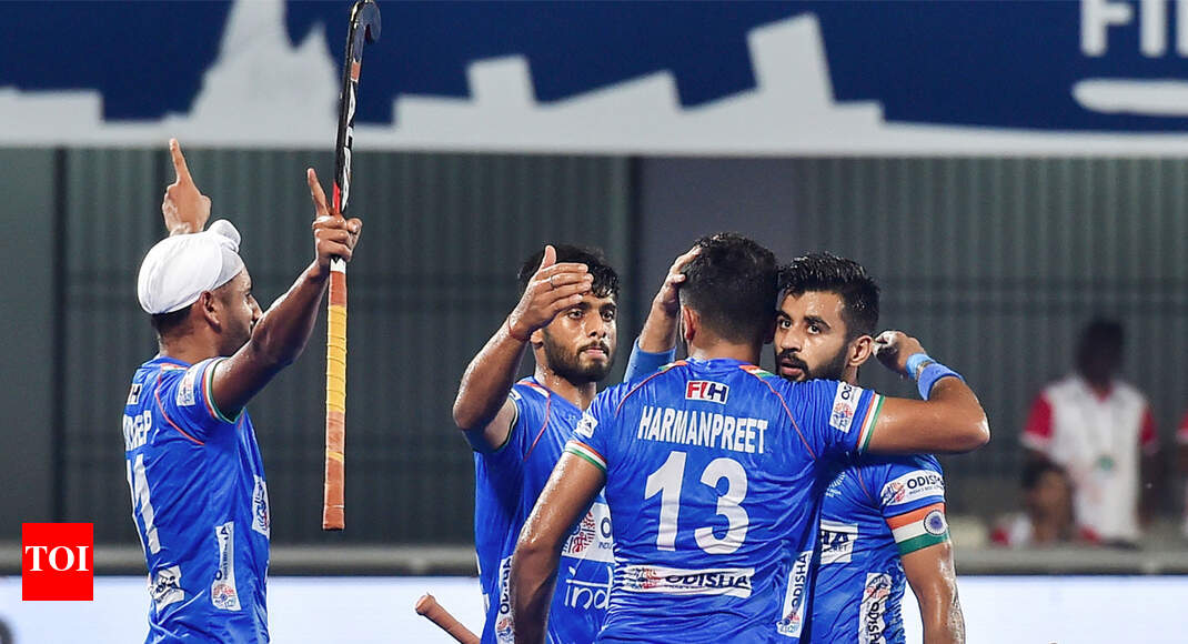 FIH Series Finals: Untested India finish unbeaten, beat South Africa in final - Times of India