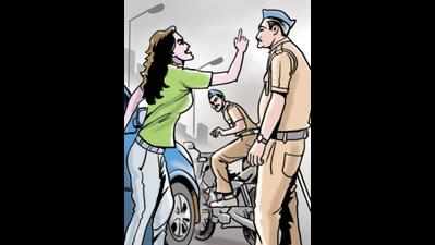 IO booked for inviting woman complainant out