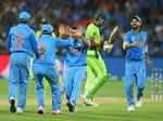 Iconic photos from India vs Pakistan World Cup matches