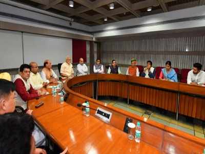 BJP parliamentary party, NDA meetings held ahead of parliament session