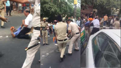 On cam: Sikh driver, his son beaten, dragged and kicked on road by Delhi Police