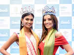 Vanessa Ponce de Leon and Suman Rao spread awareness on menstrual hygiene