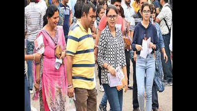 4,593 students appear for PU’s LLB entrance exam