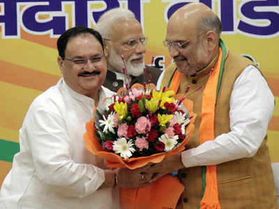 JP Nadda is BJP working president, Amit Shah to stay party chief