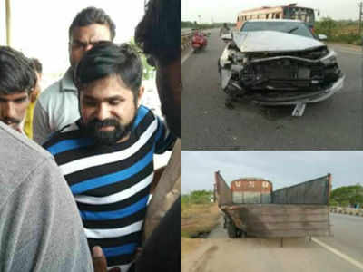 Jabardasth actor Chalaki Chanti injured in a car crash near Kodad