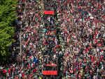 More than a million people attend Toronto Raptor's victory parade