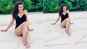Kriti Sanon looks uber stylish in this black monokini!