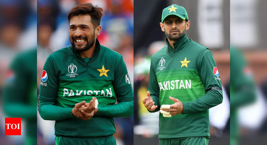 Icc World Cup 2019: Please Don't Use Bad Words: Amir, Malik Urge Some 