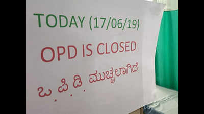Private OPDs shut as doctors protest across North Karnataka