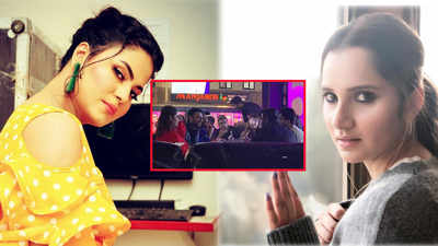Pakistani actress Veena Malik slams Sania Mirza for partying with Pak players, Sania hits back later
