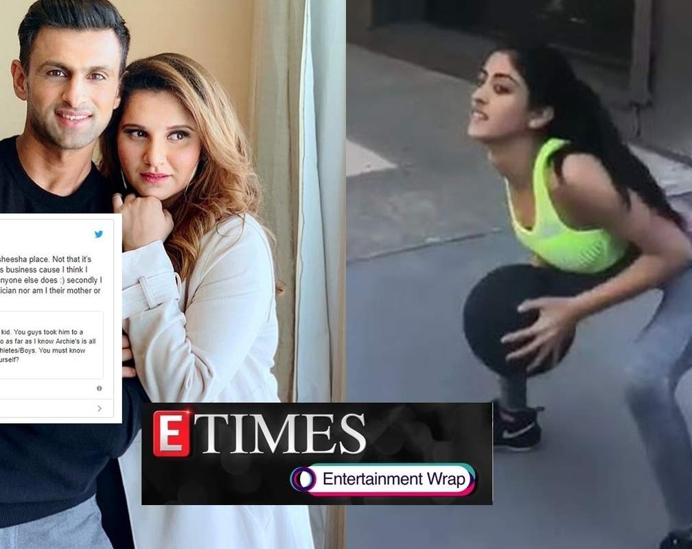 
Sania Mirza slams Pakistani actress Veena Malik; Navya Naveli Nanda works out on a sidewalk in New York, and more…
