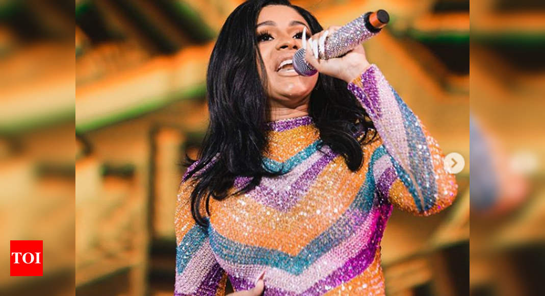 Cardi B Continues Show Despite Wardrobe Malfunction | English Movie ...