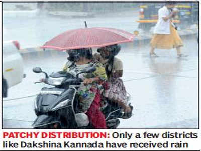 Monsoon arrives late, fails to spread beyond coast | Bengaluru News - Times  of India