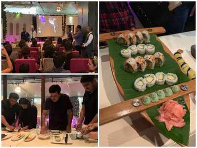 An evening of sushi tales