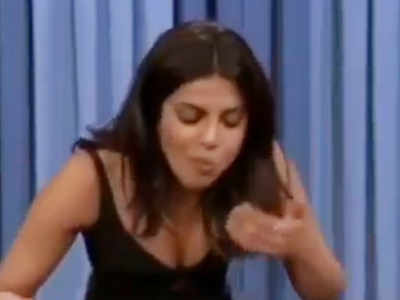 Priyanka Chopra binges on hot wings in this throwback video