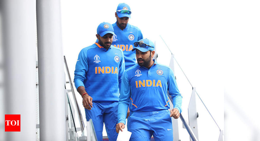 Nike Male India Cricket Jersey, Blue