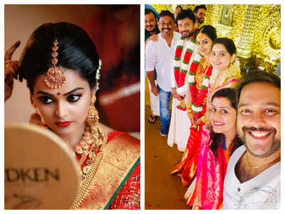 Vishnupriya Pillai gets hitched to Vinay Vijayan: See pics