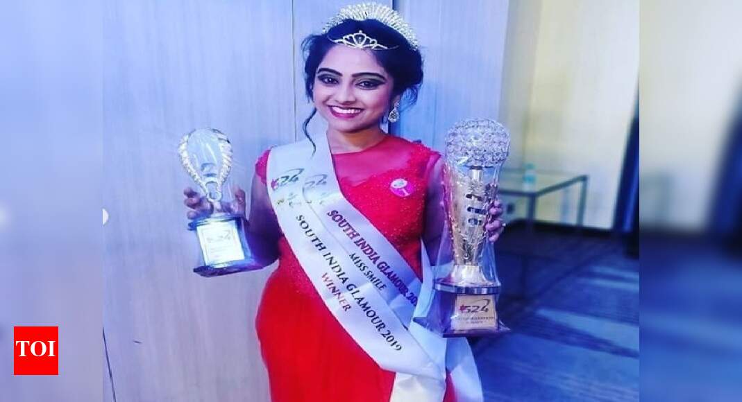 Kulavadu Dhanya: Actress Deepika is the new ‘Miss South India GLAMOUR ...