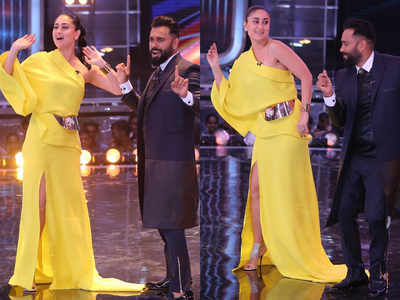Kareena Kapoor Khan recreates her iconic dance number Mauja Hi Mauja on Dance India Dance Battle of the Champions