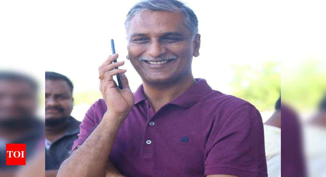 Former Irrigation Minister Harish Rao Gets Emotional On Eve Of Kaleshwaram Project Inauguration Hyderabad News Times Of India