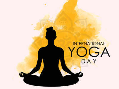How to draw International Yoga Day Logo-saigonsouth.com.vn