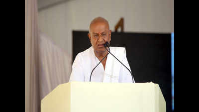 Congress pleaded with me to form government, says JD(S) supremo HD Deve Gowda