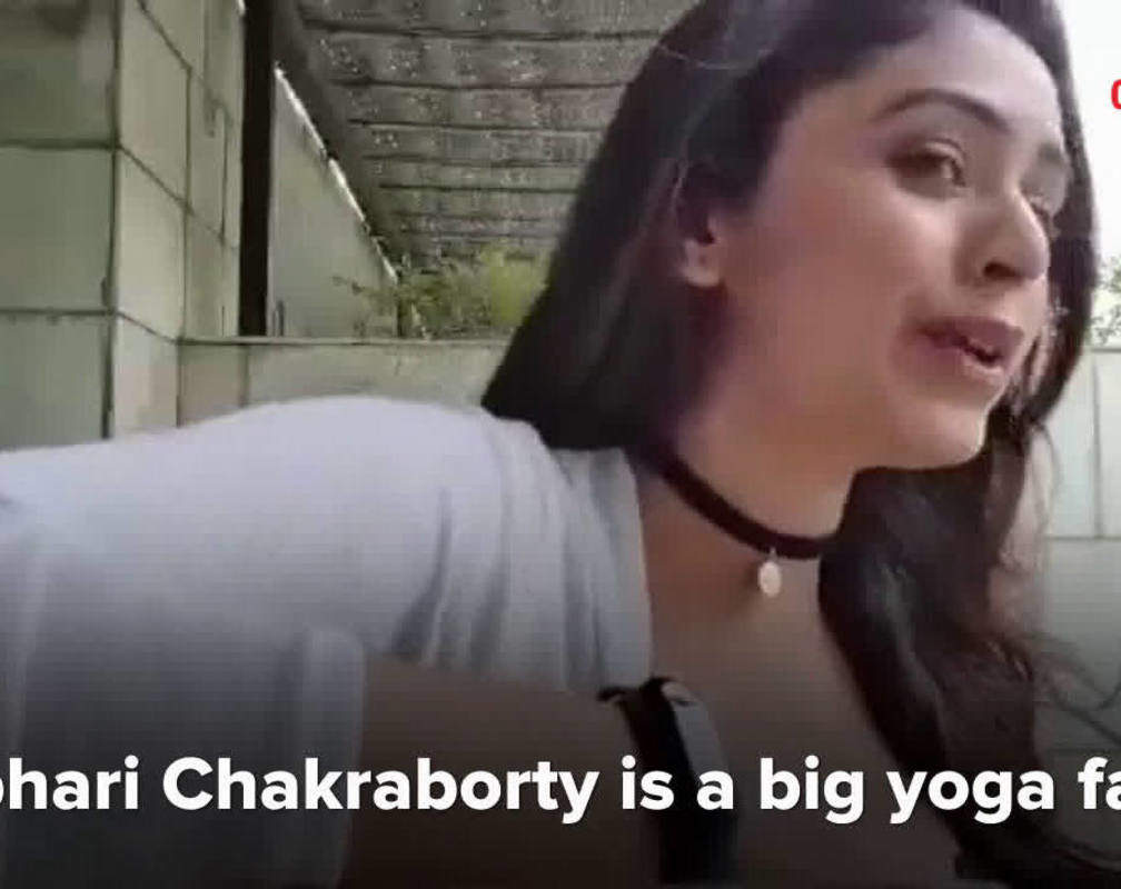 
Ritabhari Chakraborty is a big yoga fan!
