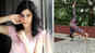 Adah Sharma shows off her aerial yoga skills
