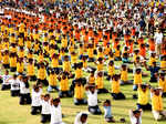 Jaipurites perform asanas to mark International Yoga Day