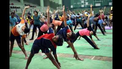 International Yoga Day in Raipur