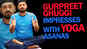 Gurpreet Ghuggi does yoga on International Yoga Day
