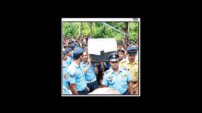 Last rites of IAF officers killed in AN-32 crash held
