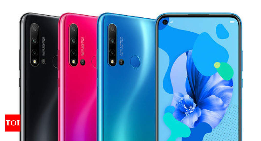 Houden schedel Me Huawei Nova 5, Nova 5i and Nova 5 Pro with quad-camera setup launched in  China: Price, specs and more - Times of India