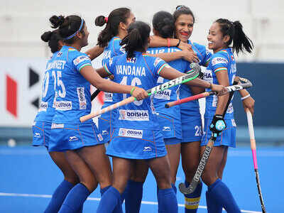 Indian women's hockey team secures place in Olympic qualifiers final round