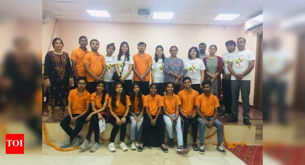 PGDAV College celebrates Yoga Day Delhi News Times of India
